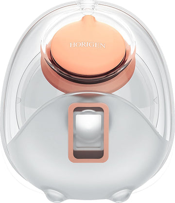 D6 Milk Bowl, Wearable Breast Pump Breastmilk Storage Bottles with Bottle lid Compatible, Wearable Breast Pump Milk Collector Orange 1pack