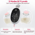 Horigen D6 PINK Electric Hands Free Breast Pump