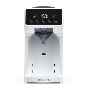 HORIGEN Automatic Baby Formula Maker with App Control, Smart Powder Dispenser & Bottle Warmer for Infant Feeding,White